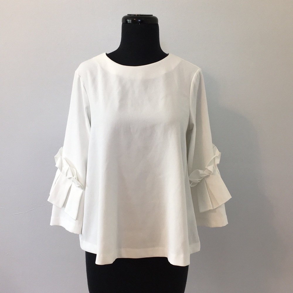 Antonio Melani Ruffle Sleeve Blouse, XS